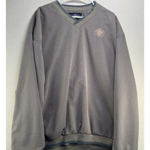 Sun Mountain Performance Jacket XL Men's Gray Industry Hill Golf Club Pull-Over